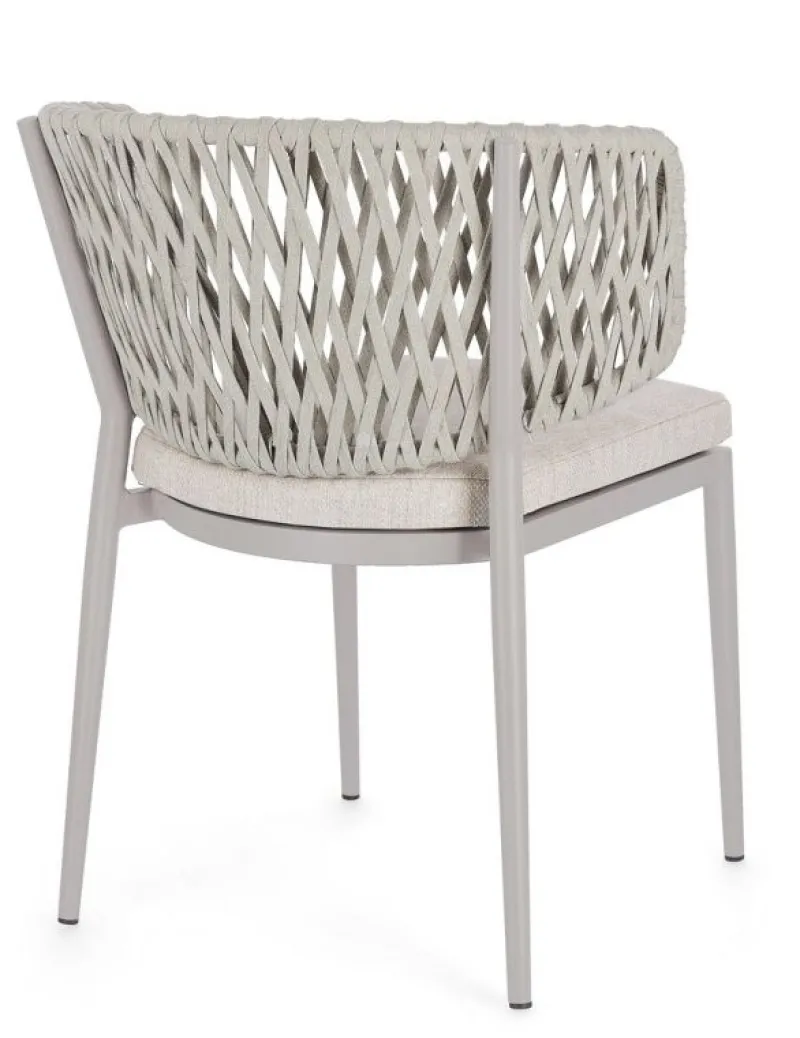 Outlet Bizzotto SEDIA IN CORDA MOON WG24 - NOELIA