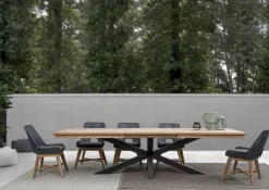 Outlet Bizzotto SEDIA IN CORDA PER ESTERNO COLOR ARDESIA - HESPERIA