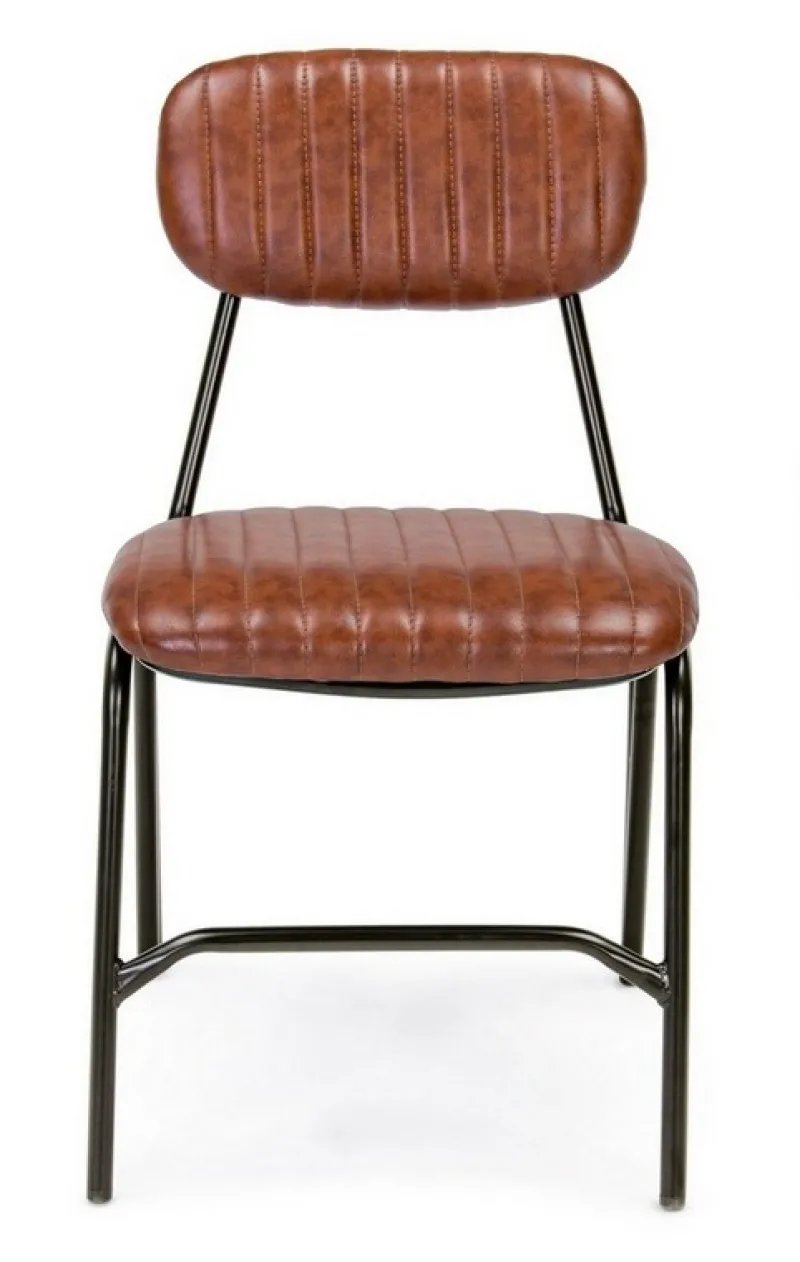 Best Bizzotto SEDIA IN ECOPELLE ARANCIO - DEBBIE