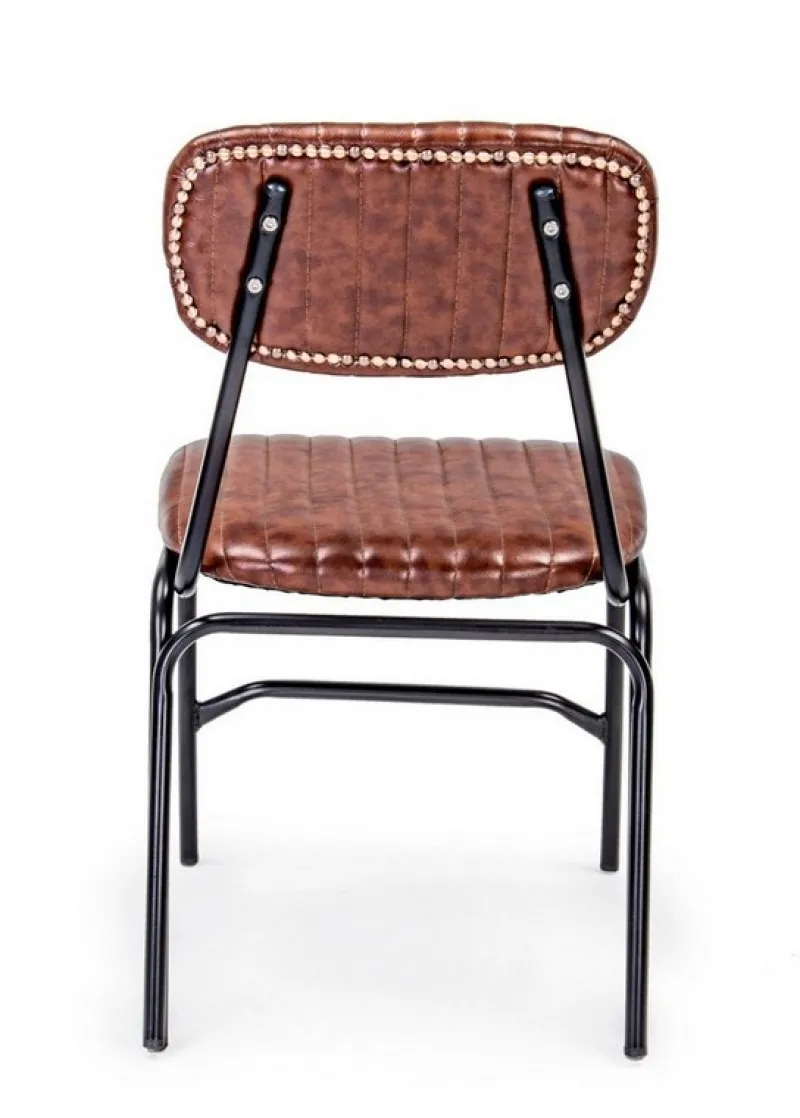 Best Bizzotto SEDIA IN ECOPELLE ARANCIO - DEBBIE