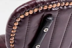 Discount Bizzotto SEDIA IN ECOPELLE BORDEAUX - DEBBIE