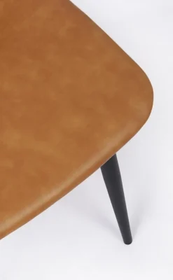 Online Bizzotto SEDIA IN ECOPELLE COLOR CUOIO - KYRA