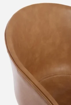 Sale Bizzotto SEDIA IN ECOPELLE COLOR CUOIO - WARHOL