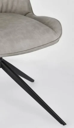 New Bizzotto SEDIA IN ECOPELLE TORTORA - JORDAN