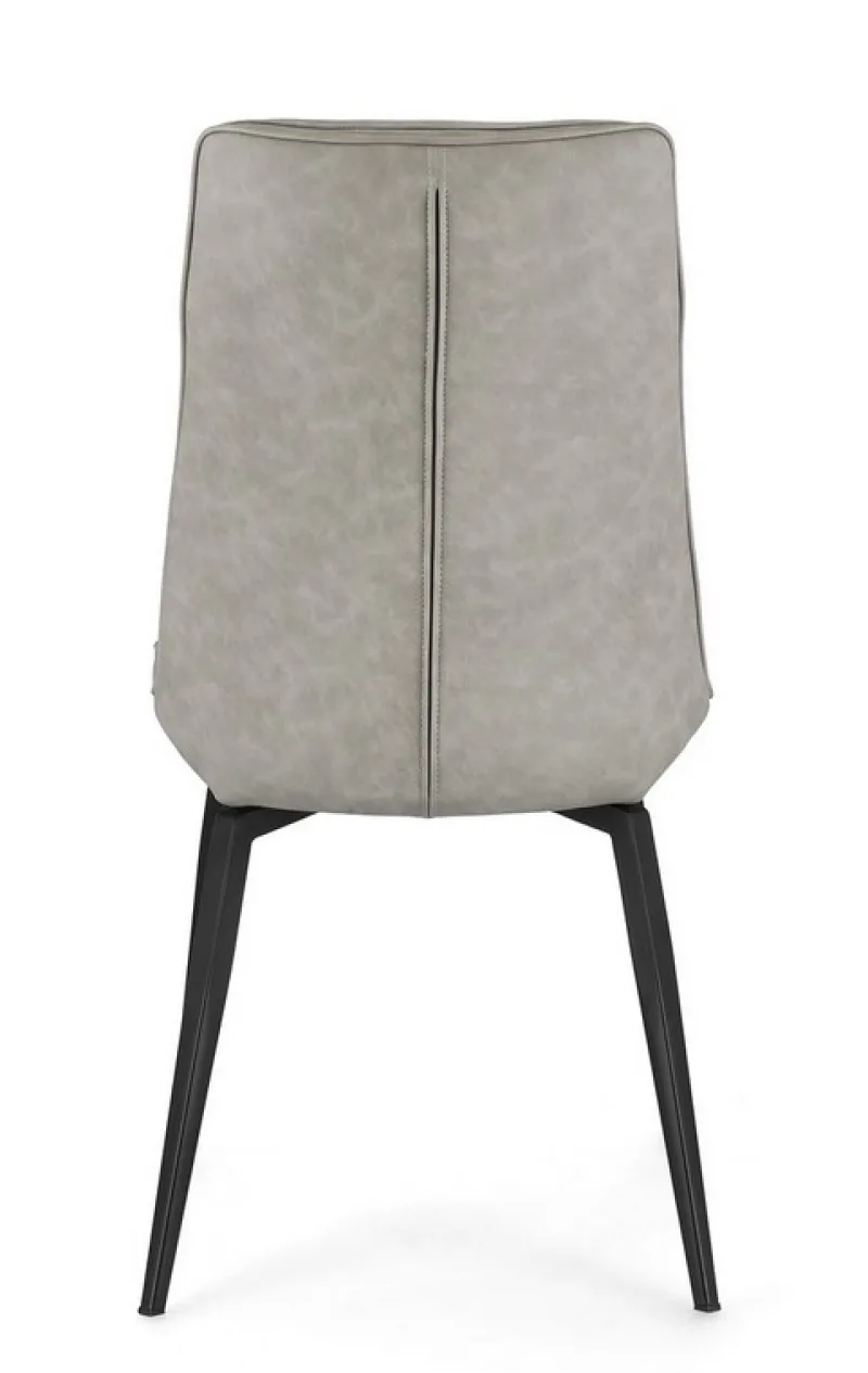 Clearance Bizzotto SEDIA IN ECOPELLE TORTORA - LAWRENCE