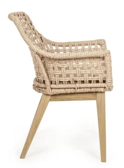 Outlet Bizzotto SEDIA IN FIBRA SINTETICA NATURALE - MADISON