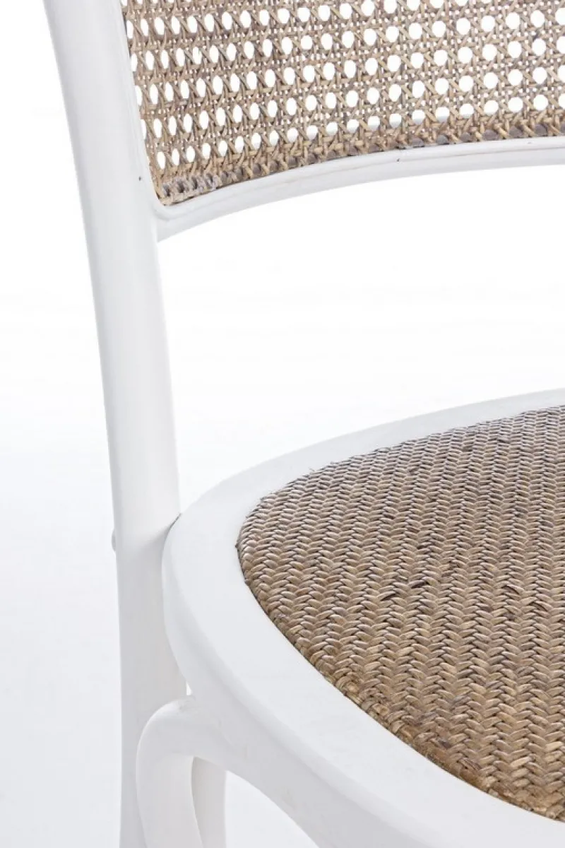 Online Bizzotto SEDIA IN LEGNO BIANCA - CARREL