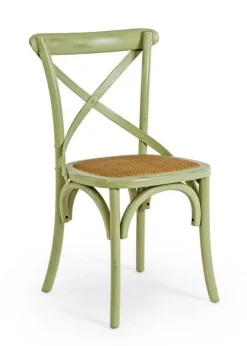 Sale Bizzotto SEDIA IN LEGNO VERDE - CROSS