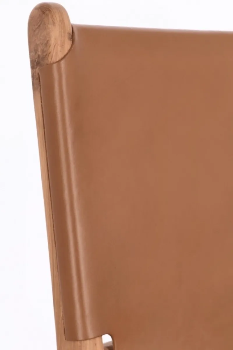 Best Bizzotto SEDIA IN PELLE COGNAC - EUGENIE