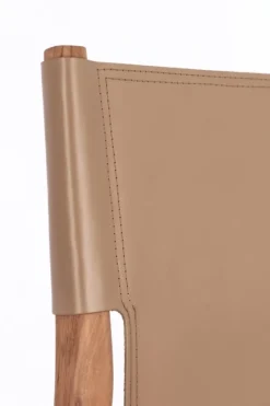 Sale Bizzotto SEDIA IN PELLE TORTORA - CAROLINE