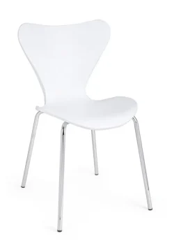 Bizzotto SEDIA IN PLASTICA BIANCA - TESSA