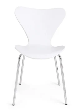 Bizzotto SEDIA IN PLASTICA BIANCA - TESSA