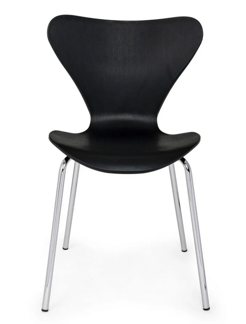 New Bizzotto SEDIA IN PLASTICA NERA - TESSA