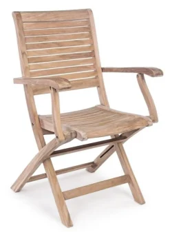 New Bizzotto SEDIA IN TEAK PIEGHEVOLE - MARYLAND