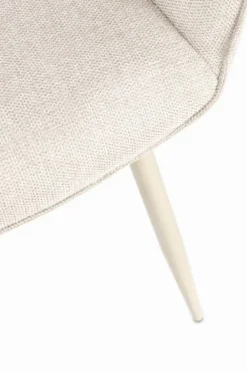 Discount Bizzotto SEDIA IN TESSUTO BEIGE - CORA