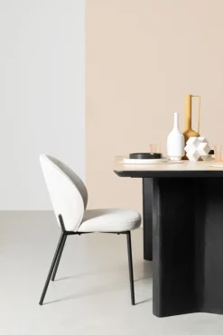 Bizzotto SEDIA IN TESSUTO BEIGE - WENDY