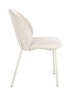 Discount Bizzotto SEDIA IN TESSUTO BEIGE - WENDY
