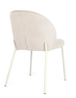 Discount Bizzotto SEDIA IN TESSUTO BEIGE - WENDY