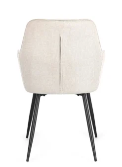 Bizzotto SEDIA IN TESSUTO BEIGE- CORA