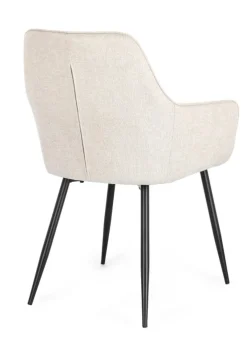Bizzotto SEDIA IN TESSUTO BEIGE- CORA