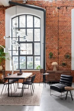 Best Bizzotto SEDIA IN TESSUTO GRIGIO SCURO - SIENNA