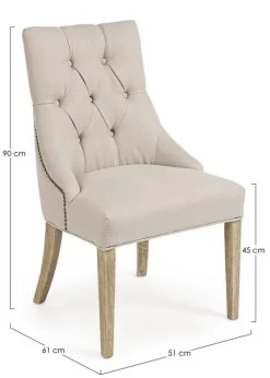 Best Bizzotto SEDIA IN TESSUTO NATURALE - CALLY