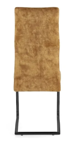 Discount Bizzotto SEDIA IN VELLUTO GIALLO - THELMA