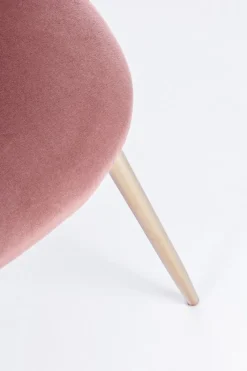 Outlet Bizzotto SEDIA IN VELLUTO ROSA - TANYA