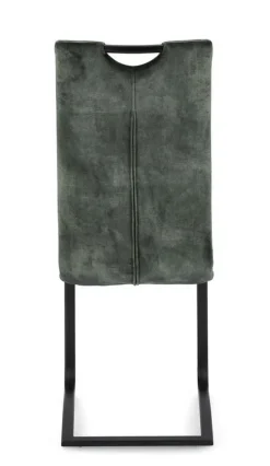 New Bizzotto SEDIA IN VELLUTO VERDE SCURO - KENNETH