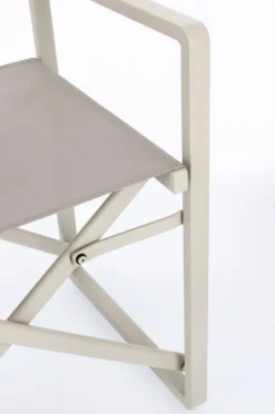 Online Bizzotto SEDIA REGISTA IN ALLUMINIO - KONNOR