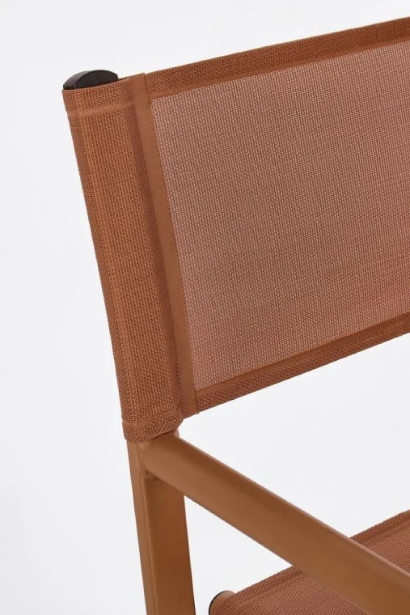 Best Bizzotto SEDIA REGISTA IN ALLUMINIO PECAN - TAYLOR