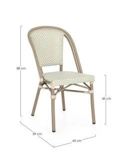 Best Bizzotto SEDIA SILVEIRA TIFFANY