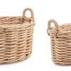 Outlet Bizzotto SET2 CESTA 2M MALANG OV NATURALE
