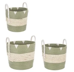 Online Bizzotto SET3 CESTA 2M THELMA VERDE SVAS