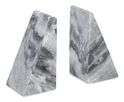 Best Bizzotto SET2 DECORAZIONE KANDY MARMO GRIGIO H15