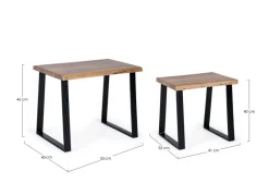 Online Bizzotto SET2 IN LEGNO - ARTUR