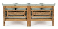 Clearance Bizzotto SET2 LOUNGE C-C BALI AQUA - FSC