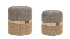 Sale Bizzotto SET2 POUF CONTENITORE TANYA SAVANA