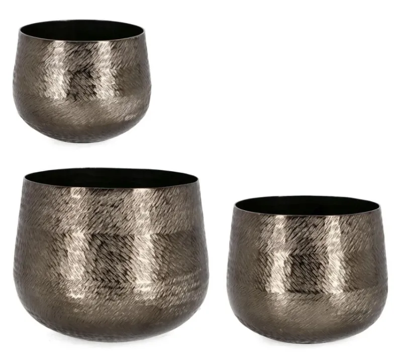 Bizzotto SET3 P.VASO CLAMP TO NERO