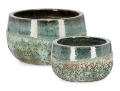 Best Bizzotto SET2 P.VASO DUYEN CIOTOLA VERDE GIADA