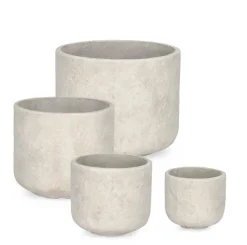 Hot Bizzotto SET4 P.VASO MEILI TONDO BEIGE