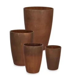 Best Bizzotto SET4 P.VASO MEILI TONDO RUSTY