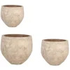 Outlet Bizzotto SET3 P.VASO MINH ALTO TERRACOTTA BRUNITA