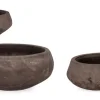 Clearance Bizzotto SET3 P.VASO MINH CIOTOLA TERRACOTTA SCUR