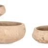 Sale Bizzotto SET3 P.VASO MINH CIOTOLA TERRACOT BRUNIT