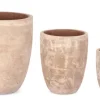 Bizzotto SET3 P.VASO MINH SVAS TERRACOTTA MARRONE