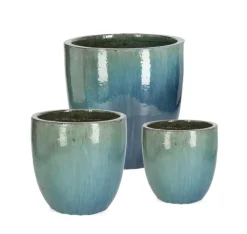 Online Bizzotto SET3 P.VASO QUANG ALTO BLU
