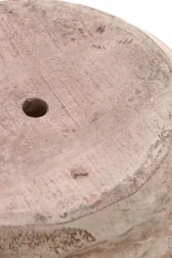 Hot Bizzotto SET2 P.VASO TEIDE BASS TERRACOTTA BRUNIT