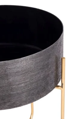 Best Bizzotto SET2 P.VASO VARANASI STAND TO NERO