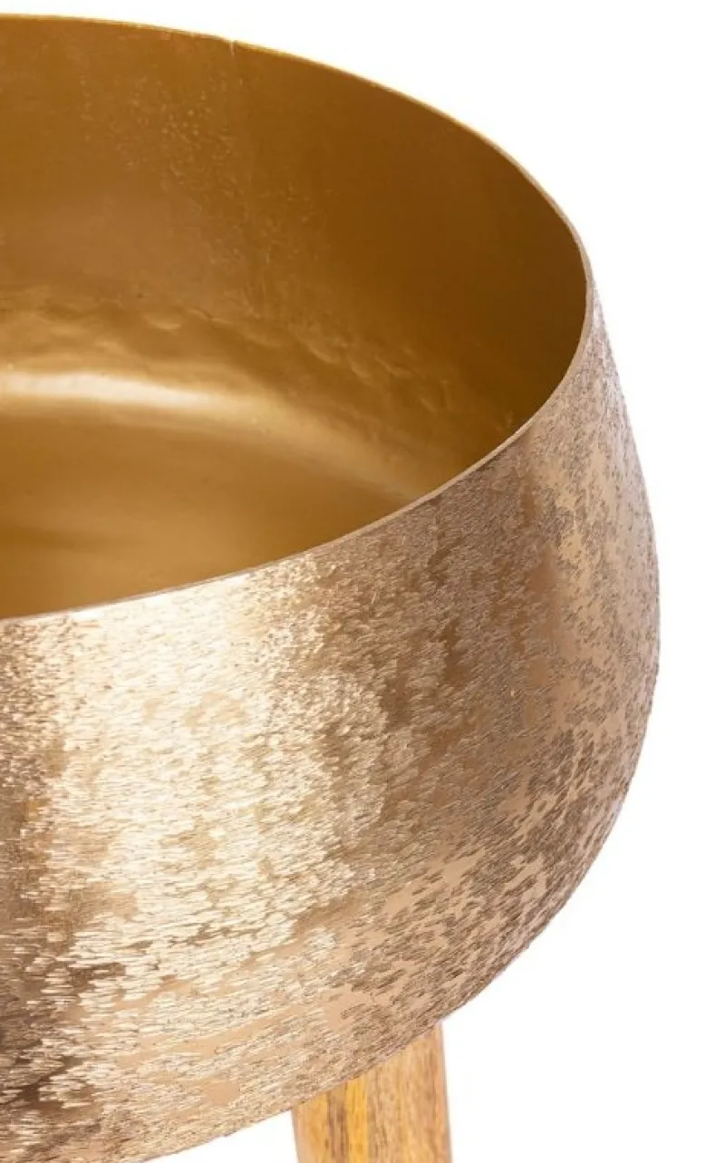 Outlet Bizzotto SET3 P.VASO VARANASI TREPPIEDE TO ORO